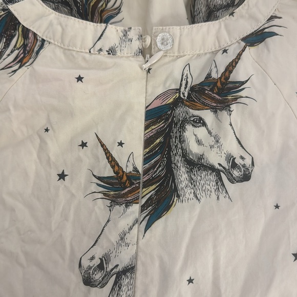 Pink Chicken Olive Dress Unicorn Print 🦄 - Picture 5 of 8